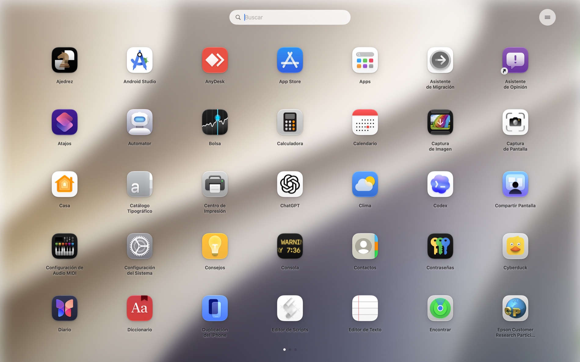 Vista previa de LaunchPAD Classic para macOS